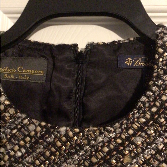 FINAL SALE 🌺 BROOKS BROTHERS BOUCLE DRESS - Picture 2 of 2